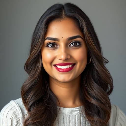Portrait of Anya Sharma, Luxury Travel Planner.